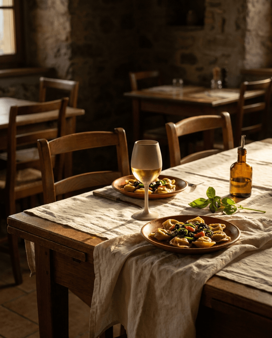 Gedeckter Tisch ORTO Luzern